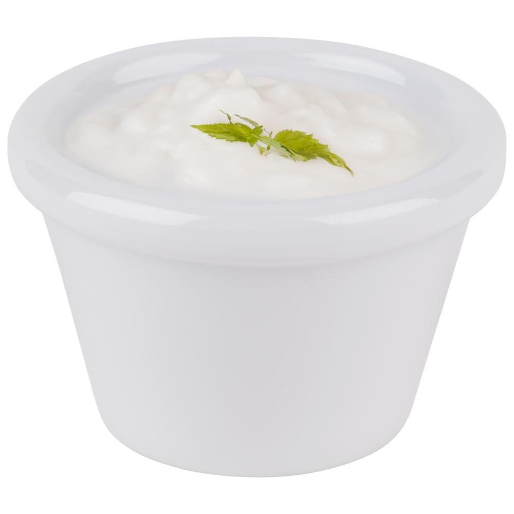 Mártogatós tál CASUAL, fehér melaminból, 6x4 cm, 50 ml | APS 83780
