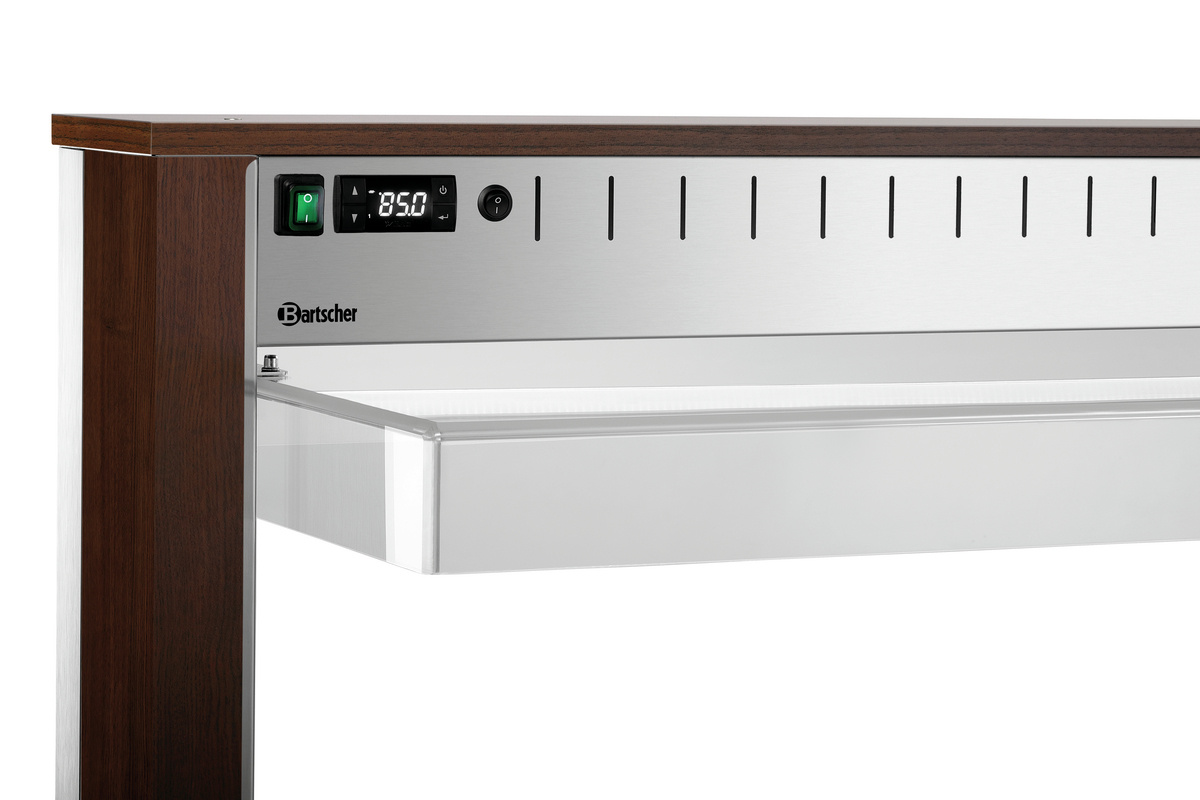 Melegítő büfékocsi W4110-200W | BARTSCHER 125634V1