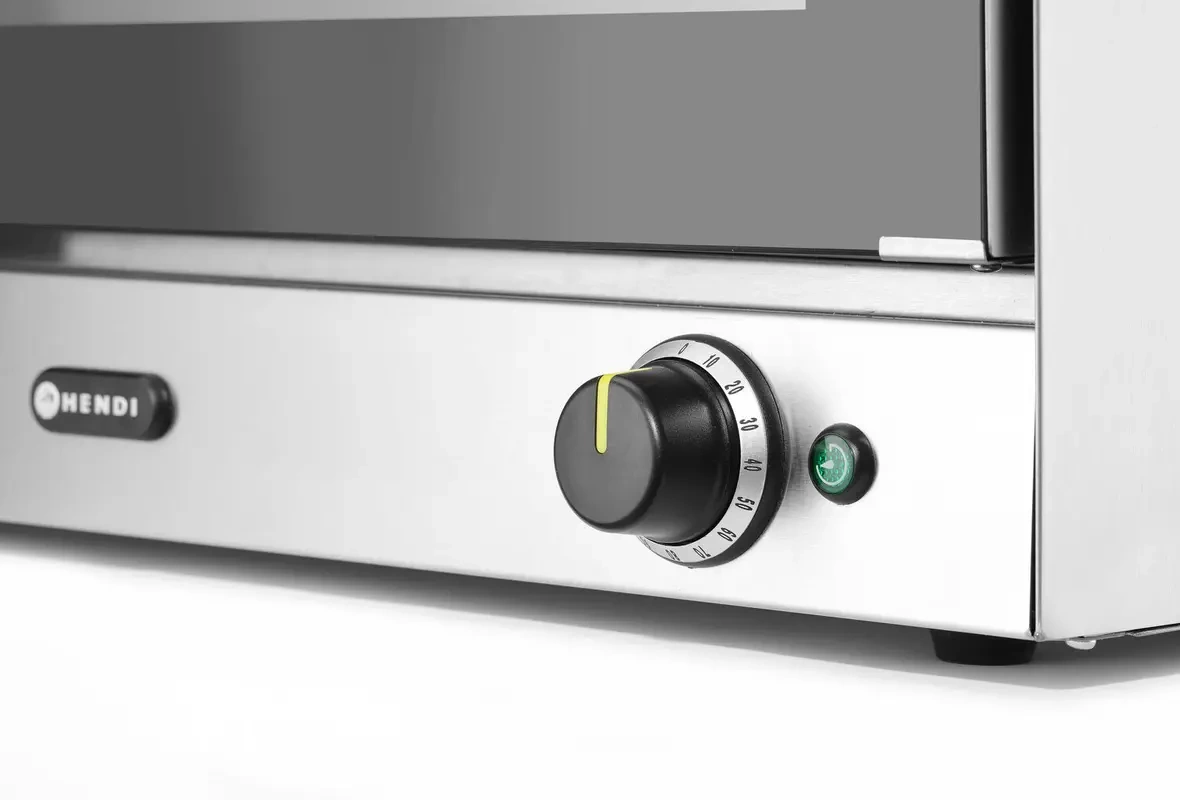 Légkeveréses sütő párásítással H100S, GN 1/1, 3.5 kW, 230 V | HENDI 229873