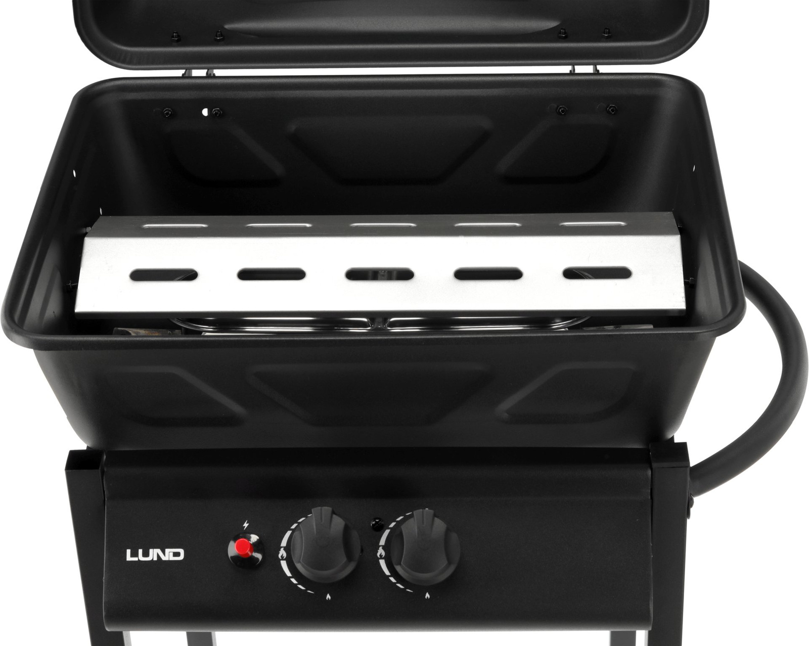 Gázgrill BAVEN, 2 égő, fekete, 5.5 kW| LUND 99657
