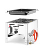 Grill Master MINI gázserpenyő, gázüzemű, 4,6 kW, 29x48 cm | HENDI 154601