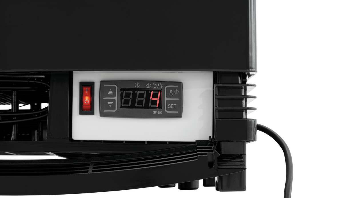 Hűtővitrin Mini 98L2T fekete | BARTSCHER 700698