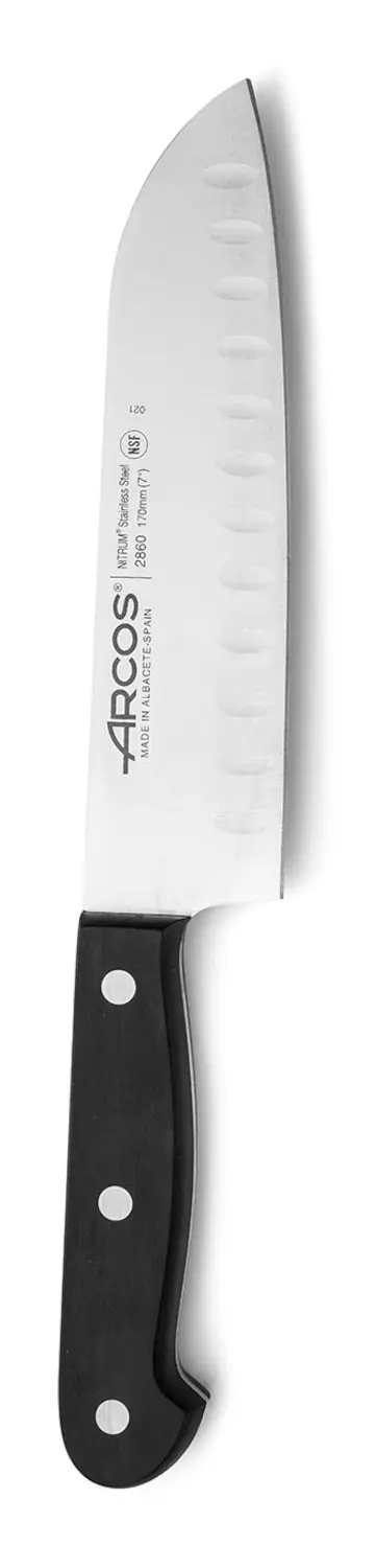 Santoku kés gömbölyű élkiképzéssel UNIVERSAL - hossz. 29 cm | ARCOS 286004