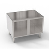 Nyitott alap T74 80x57,5x57 cm | TECNOINOX 799002