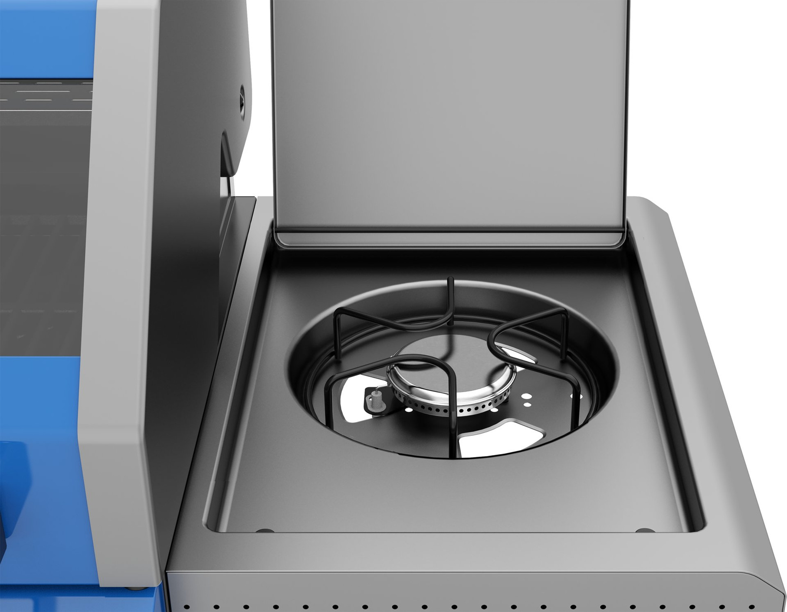 Grillgáz ITAMI 4+1, 14,2 KW, kék | YATO YG-20033