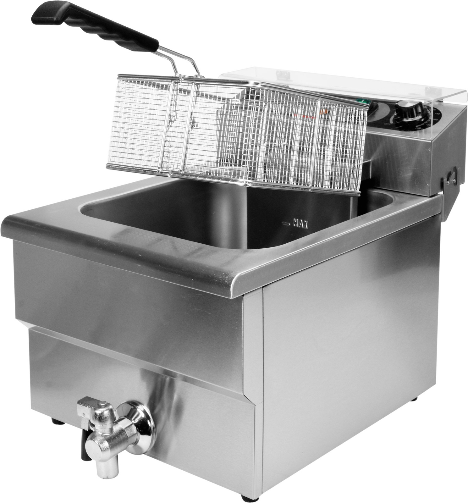 Elektromos olajsütő leeresztő csappal 12 l | YATO YG-04630