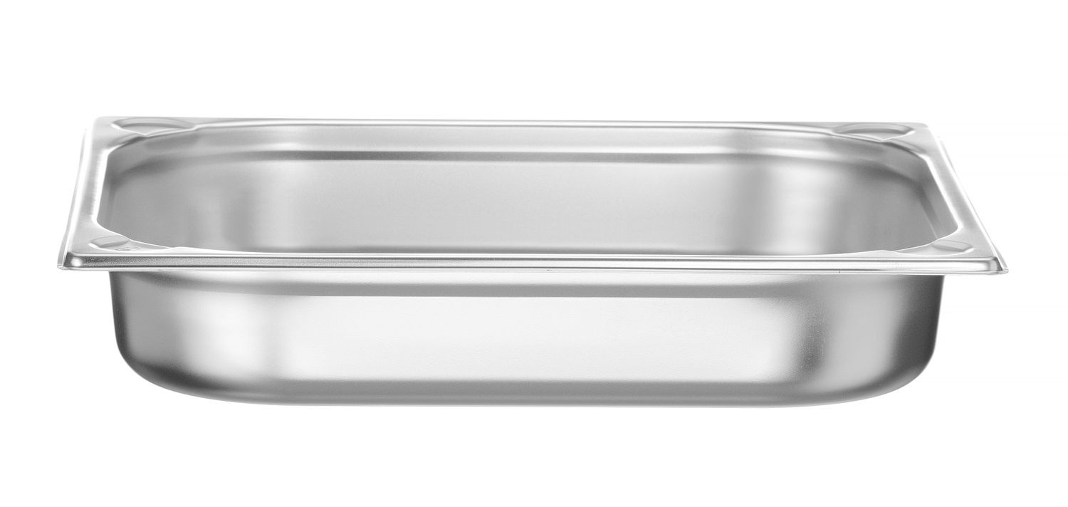 GN 2/3 edény 6,5 cm mély, rozsdamentes acélból KITCHEN LINE | HENDI 806227
