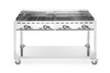 Gázgrill Green Fire Kitchen Line 4 égős, 22 kW | HENDI 149614
