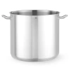 Rozsdamentes acél magas fazék fedő nélkül, Kitchen Line, 45 l, átmérő 40 cm, magasság 36 cm | HENDI 837122