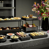 Fa láda Valo GN 1/3, 32.5x17.6x8.5 cm, fekete | APS 14107
