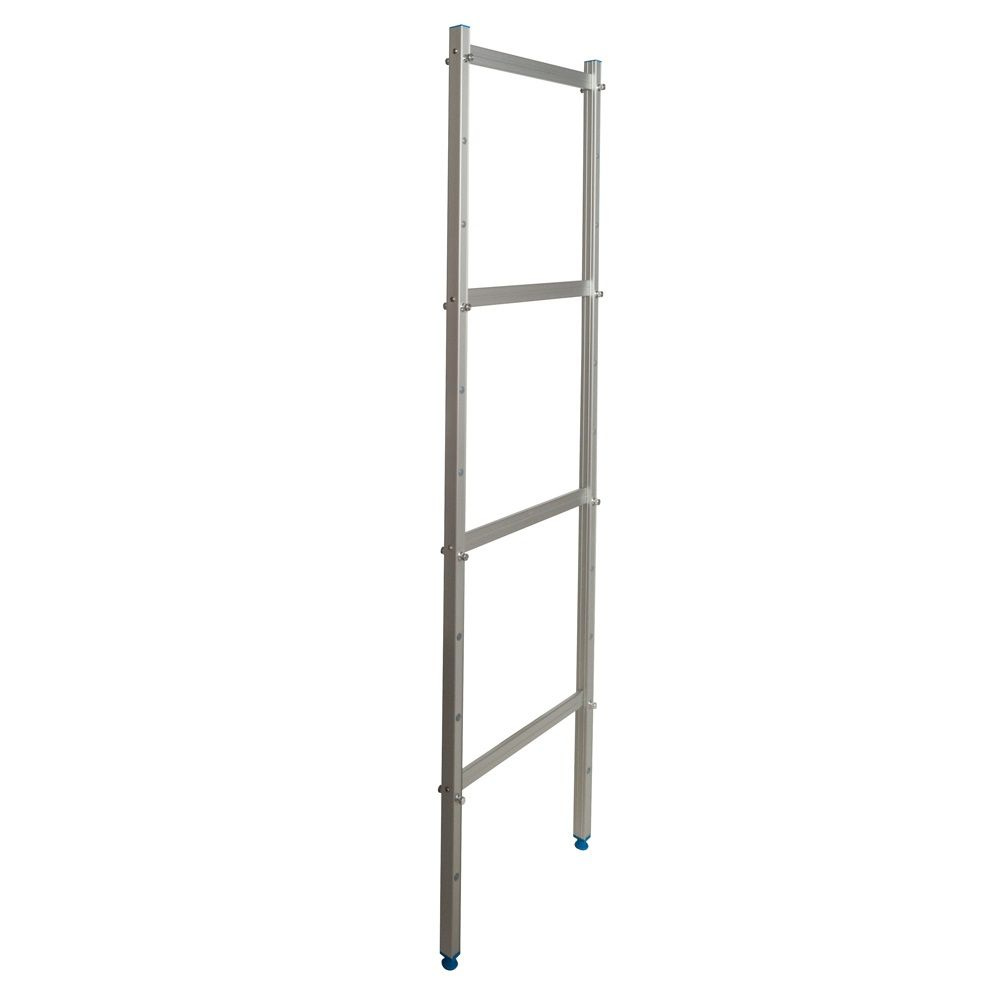 Sarokpolc 4 polcos mélység 60 cm 2PD-64+4P-136+4P-146+8UM | ALUSHELF 60338