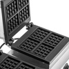 Elektromos gofrisütő 4x3 dupla, 8 gofri, 3.5 kW, 230 V | FORGAST FG09726