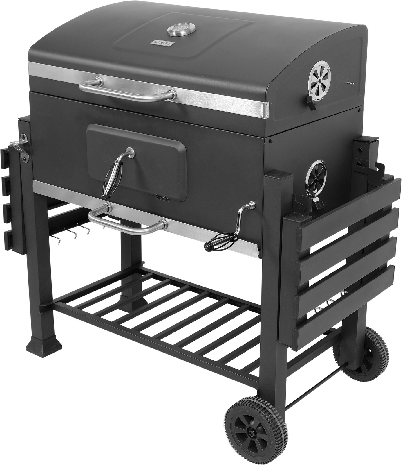 Grillsütő XXL fedéllel, rács 78x42.5 cm | LUND 99917