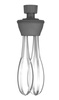 Kézi mixer Kitchen Line 350, 40 cm-es keverőszár, 4000-16000 ford./perc, 230 V | HENDI 222393