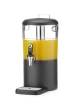 Gyümölcslé-adagoló, 4 l UNIQ, Robert Bronwasser tervezte, fekete, 315x211x(H)431 mm | HENDI 425008