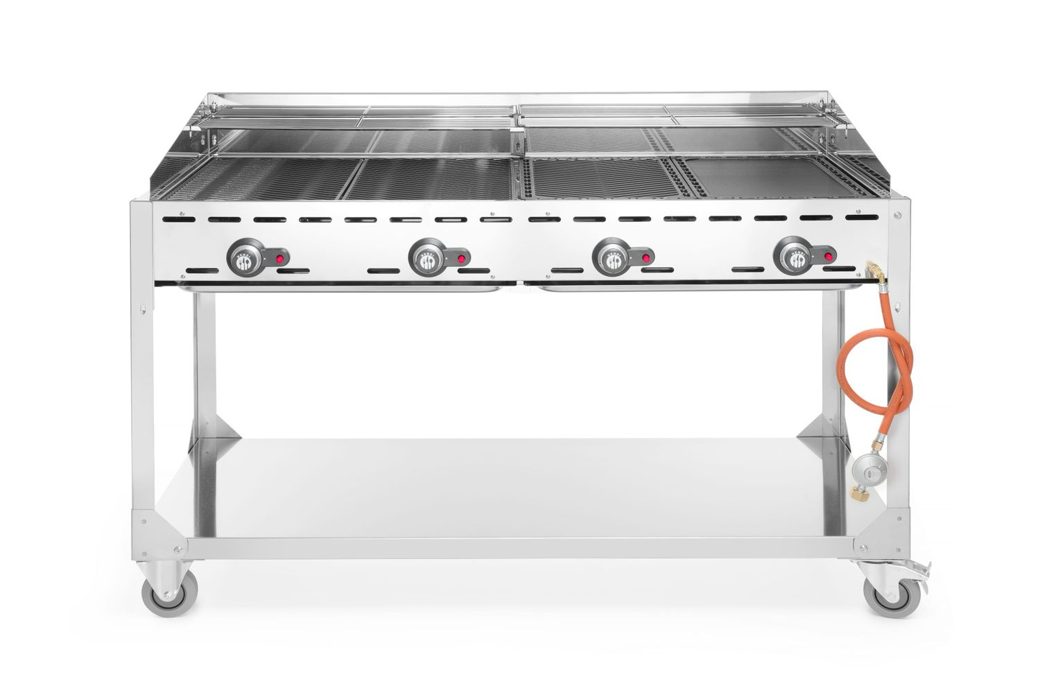Gázgrill Green Fire Kitchen Line 4 égős, 22 kW | HENDI 149614