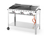 Grill gáz Green Fire Kitchen Line, 3 égős, 17.4 kW | HENDI 149591
