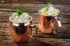 Moscow Mule bögre, rézszínű, fényes, 9 cm átmérőjű, 450 ml | APS 93310