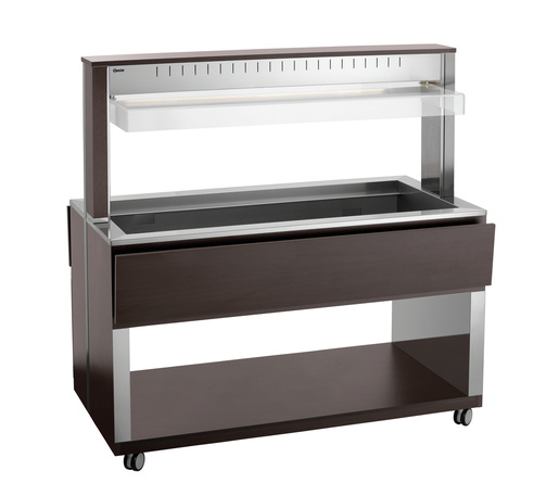 Melegítő büfékocsi W4110-200W | BARTSCHER 125634V1