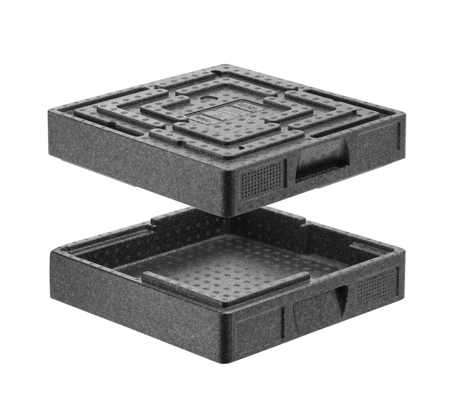Hőszigetelt catering edény Salto, 5,5L, 41x41x10 cm | HENDI 707067