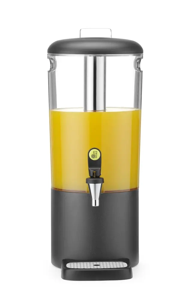 Adagoló gyümölcslevekhez, UNIQ, Robert Bronwasser tervezte, 8L, fekete, 318x216x(H)532mm | HENDI 425015