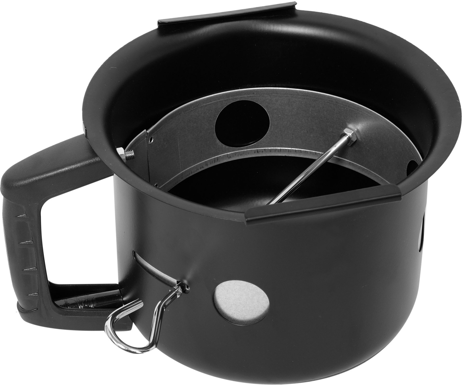 Szénsütő fedéllel, grillrács 71x34.5 cm | LUND 99908