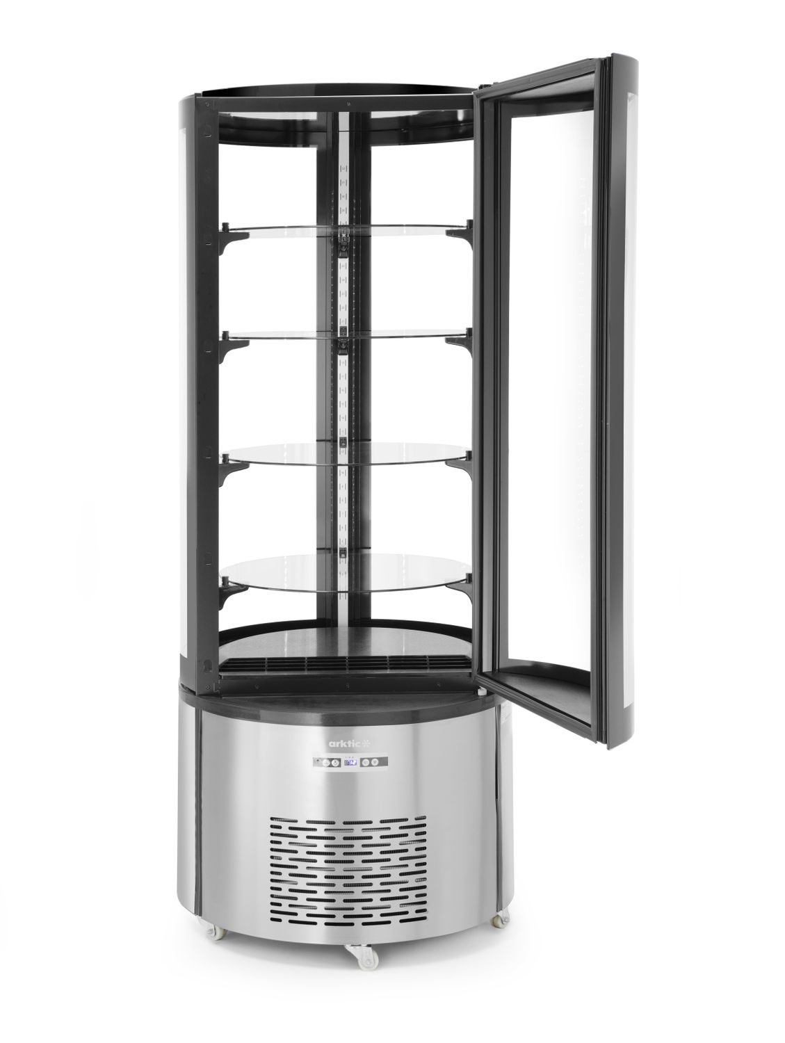 Hűtött kerek vitrin 360 l, LED, dinamikus hűtés | ARKTIC 233832