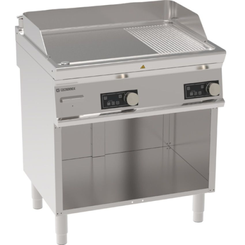 Grill lap sima-bordázott 400V Tecno74 | TECNOINOX 716241