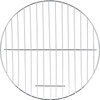 Hordozható faszenes grillsütő, 29 cm átmérőjű rostéllyal | LUND 99922