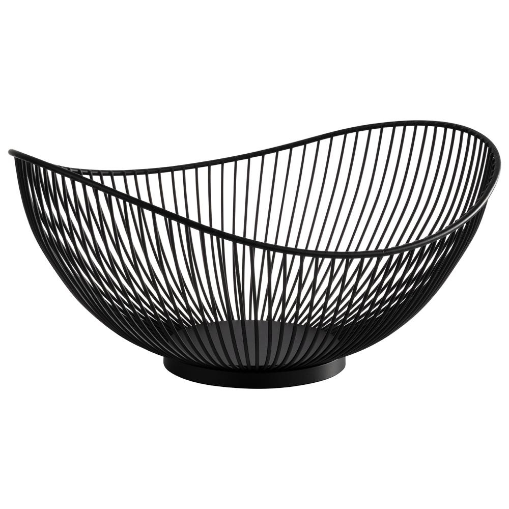 Kosár SVART, fekete, 29.5x25.5x13.5 cm | APS 30424