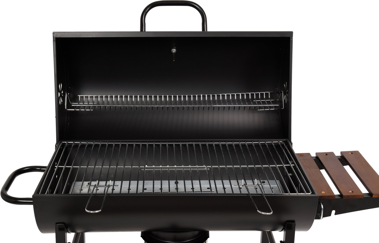 Grillsütő fedővel, rács 71x34,5 cm | LUND 99586