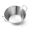 Acél kád fogantyúkkal, átm. 40 cm | FORGAST FG02840