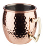 MOSCOW MULE bögre, kalapált réz, átmérő 9 cm, 500 ml | APS 93311