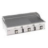 Elektromos grilllap, 2/3 sima, 1/3 bordázott, kefélt króm, 120 cm, 400V Tecno74 | TECNOINOX 716205