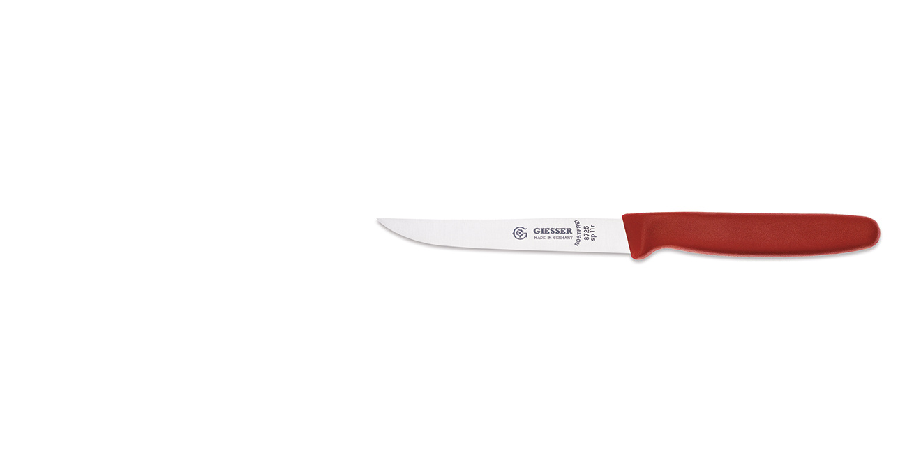 Kés steakekhez - 11 cm, piros | GIESSER MESSER 8725 sp 11 r