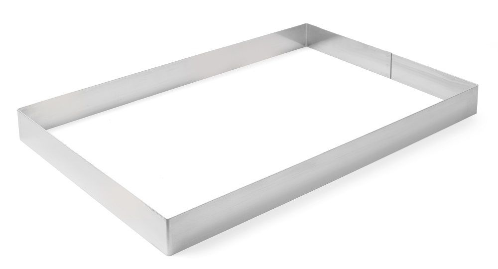 Sütő- és cukrászkeret téglalap alakú 38.5x28.5 cm | HENDI 512418