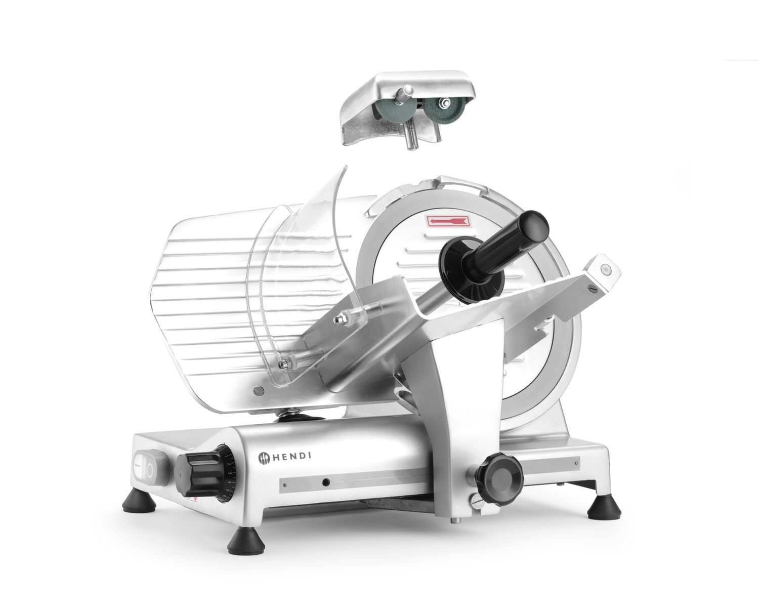 Hússzeletelő Profi Line 250, 0–12 mm, kés átmérője 25 cm, 230 V | HENDI 210000