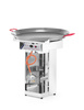 Gázgrill FIESTA 800, gázüzemű, Ø 80 cm, 7 kW | HENDI 146804