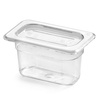 GN 1/9 polikarbonát edény, 10 cm, 800 ml | FORGAST FG06791