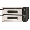 Pizzakemence 2 kamrás, 2x4x35 cm, 9.6 kW, 400 V | FORGAST FG09562