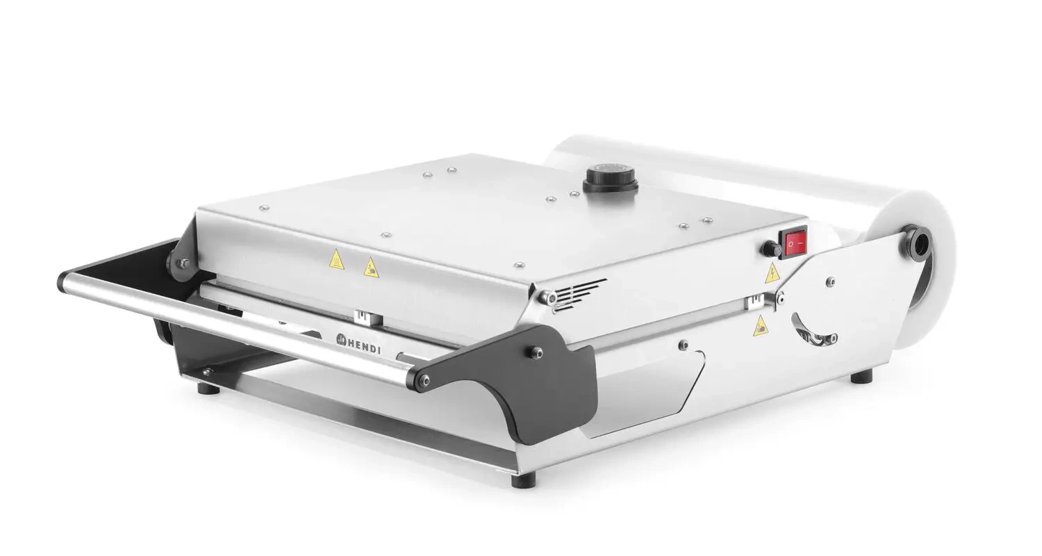 Lezáró gép tálcákhoz Dual, 230 V, 1.4 kW | HENDI 297315