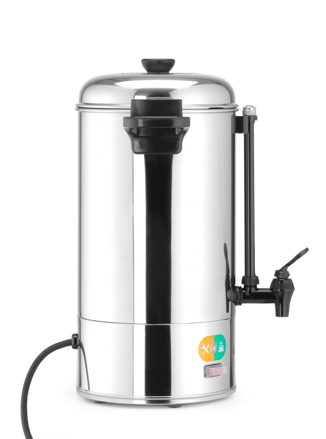 Forróvíz-adagoló 10 l, egyfalú, 2,2 kW, 230 V | HENDI 209882