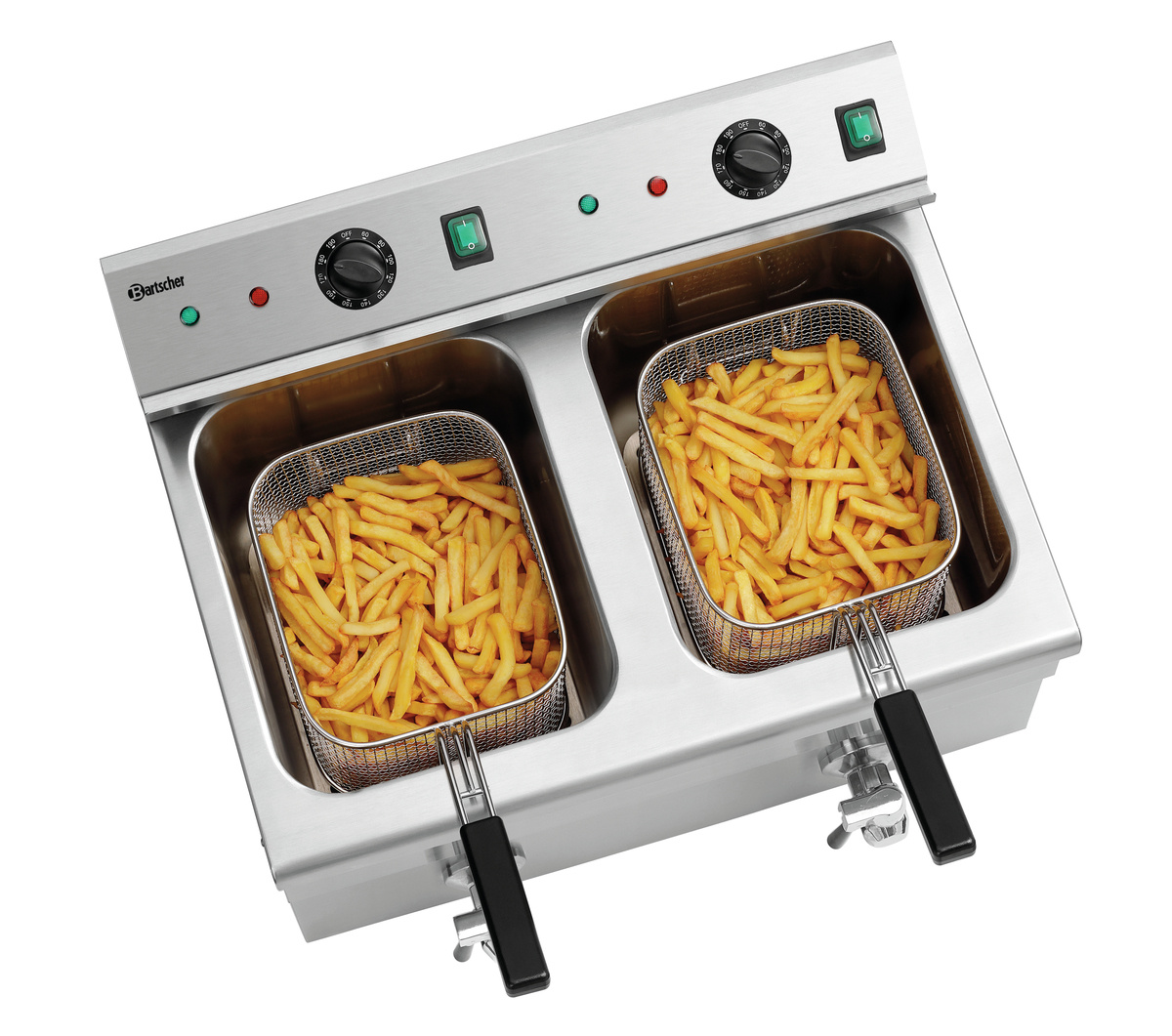 Indukciós olajsütő 2x8 L Plus | BARTSCHER 165119