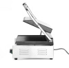 Kontakt panini grill XL, bordázott sütőlapok, 2,7 kW | HENDI 263624