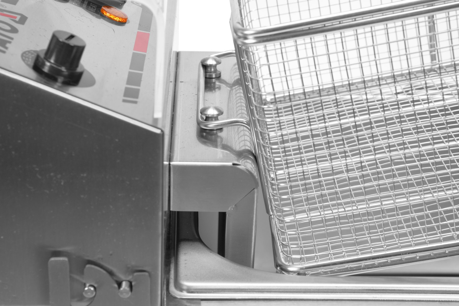 Elektromos olajsütő 2 medencével, szekrénnyel és leeresztő csapokkal 2x11,5 l | YATO YG-04638