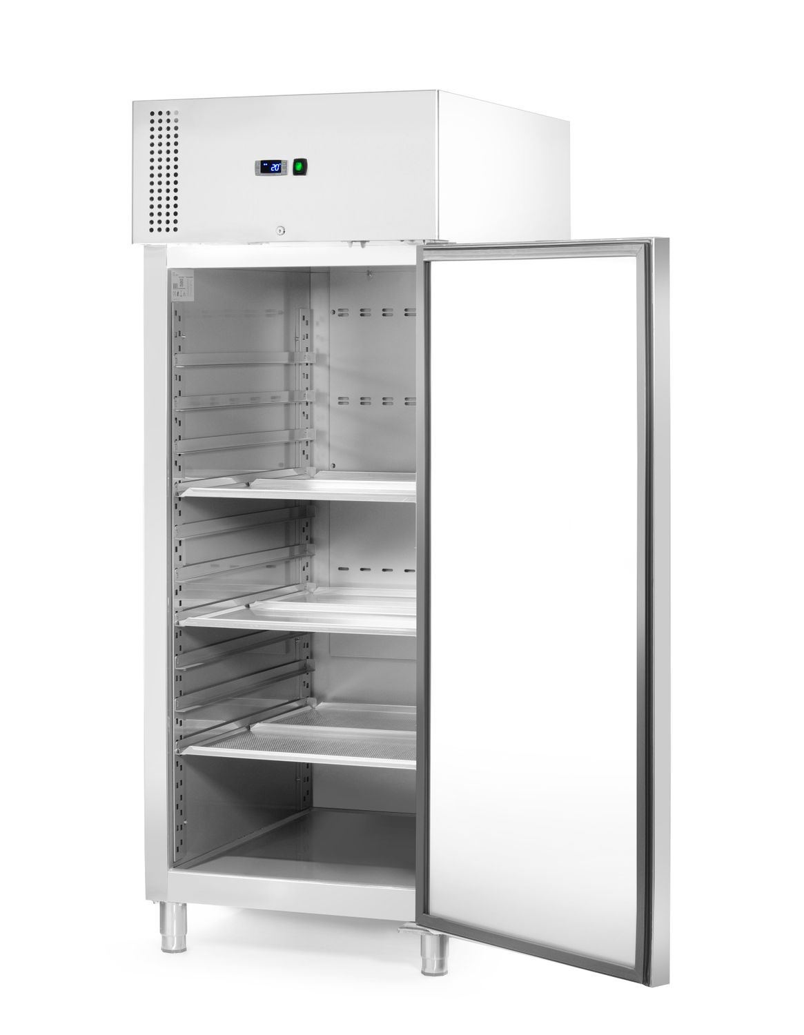 Cukrászati fagyasztószekrény 413L, 1 ajtó, rozsdamentes acél, -18 és -22°C között | ARKTIC 237816