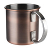 MOSCOW MULE bögre, antik réz színű, átmérő 9 cm, 450 ml | APS 93322