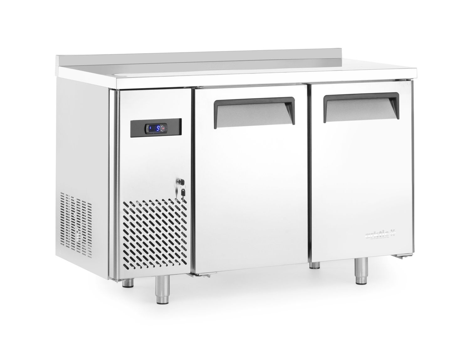 Hűtőasztal Kitchen Line 2 ajtós, 220 l, 120x60x85 cm, Embraco aggregát, 0.3 kW | ARKTIC 233344