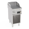 Grill lap sima krómozott 400V Tecno74 | TECNOINOX 716243