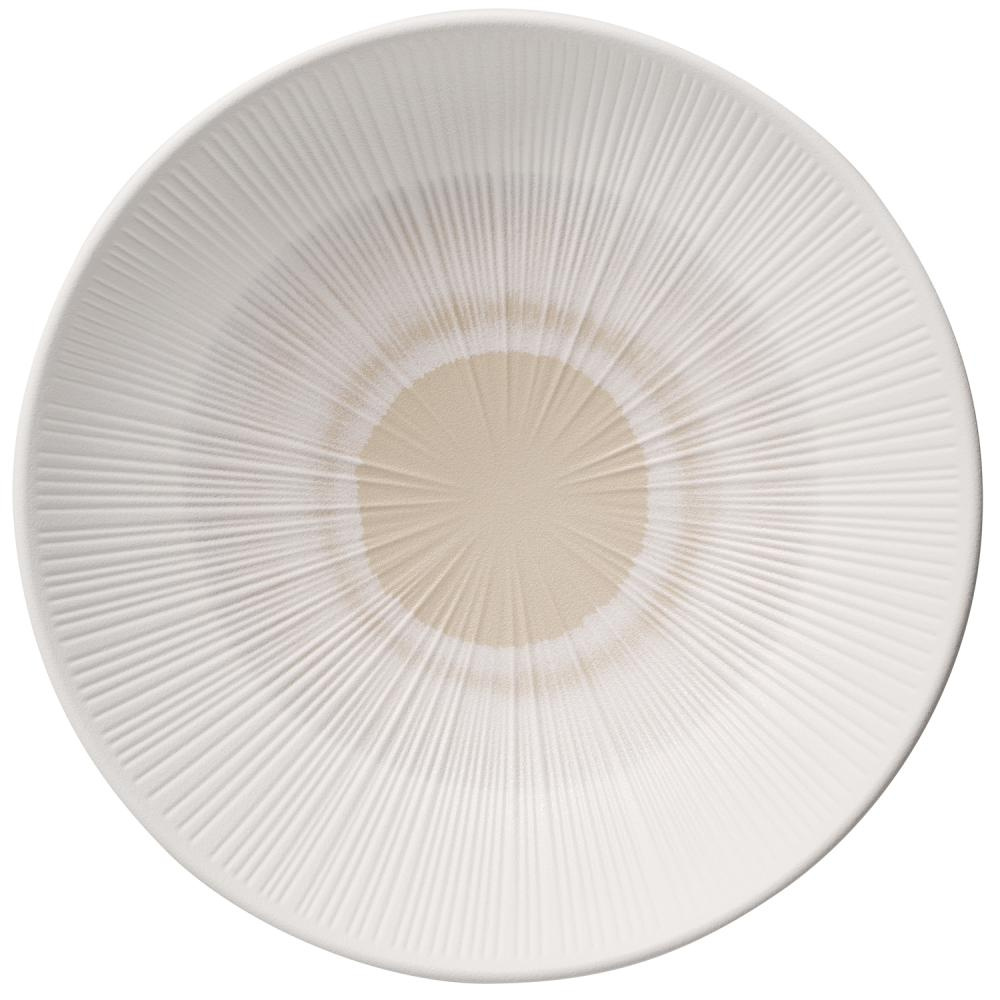 Tál BLUSH, melamin, fehér-bézs, 35x8 cm, 3,4 l | APS 85524